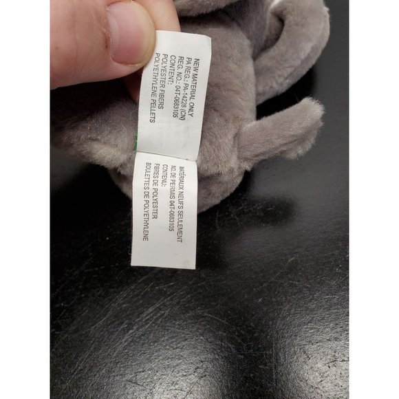 7 Inch Wild Republic Grey Elephant Plush - Picture 9 of 11
